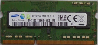 4GB 1Rx8 PC3L-12800S-11-11-B2 Samsung