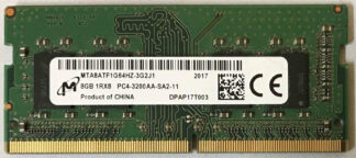 8GB 1Rx8 PC4-3200AA-SA2-11 Micron