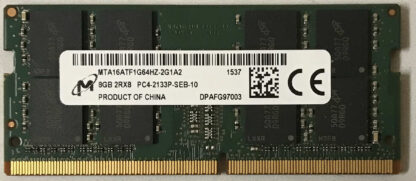 8GB 2Rx8 PC4-2133-SEB-10 Micron