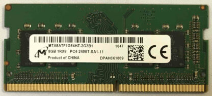 8GB 1Rx8 PC4-2400T-SA1-11 Micron