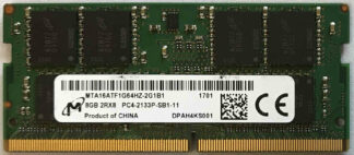 8GB 2Rx8 PC4-2133-SB1-11 Micron