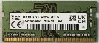 8GB 1Rx16 PC4-3200AA-SC0-13 SKhynix