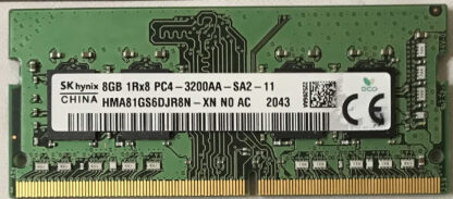 8GB 1Rx8 PC4-3200AA-SA2-11 SKhynix