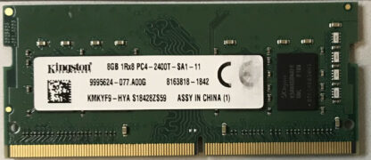 8GB 1Rx8 PC4-2400T-SA1-11 Kingston