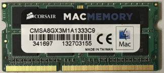 8GB 2Rx8 PC3-10600S Corsair Macmemory